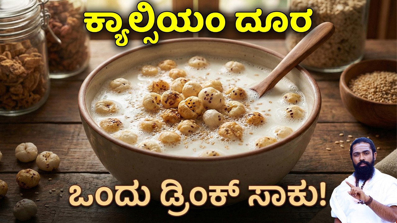 50 ಗಡಿ ದಾಟಿರಲಿ ಯುವಕರೇ ಇರಲಿ | 1 ತಿಂಗಳಲ್ಲಿ ಕ್ಯಾಲ್ಸಿಯಂ ಲೆವಲ್ ಹೆಚ್ಚಿಸಿ | Calcium Mane Maddu