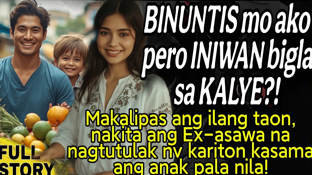 INANAKAN pero INIWAN sa KALYE.nakita ang Ex-asawa na nagtutulak ng kariton kasama ang anak pala nila