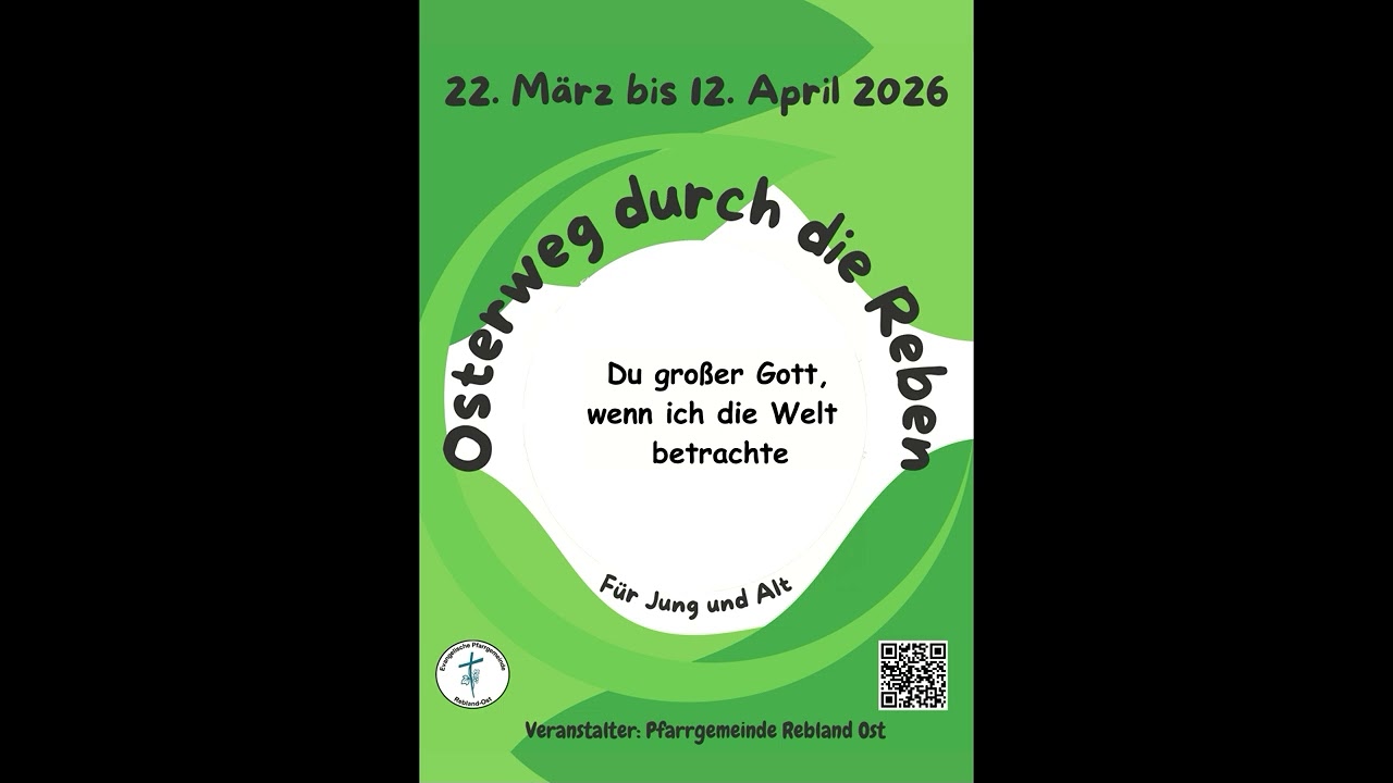 Du großer Gott