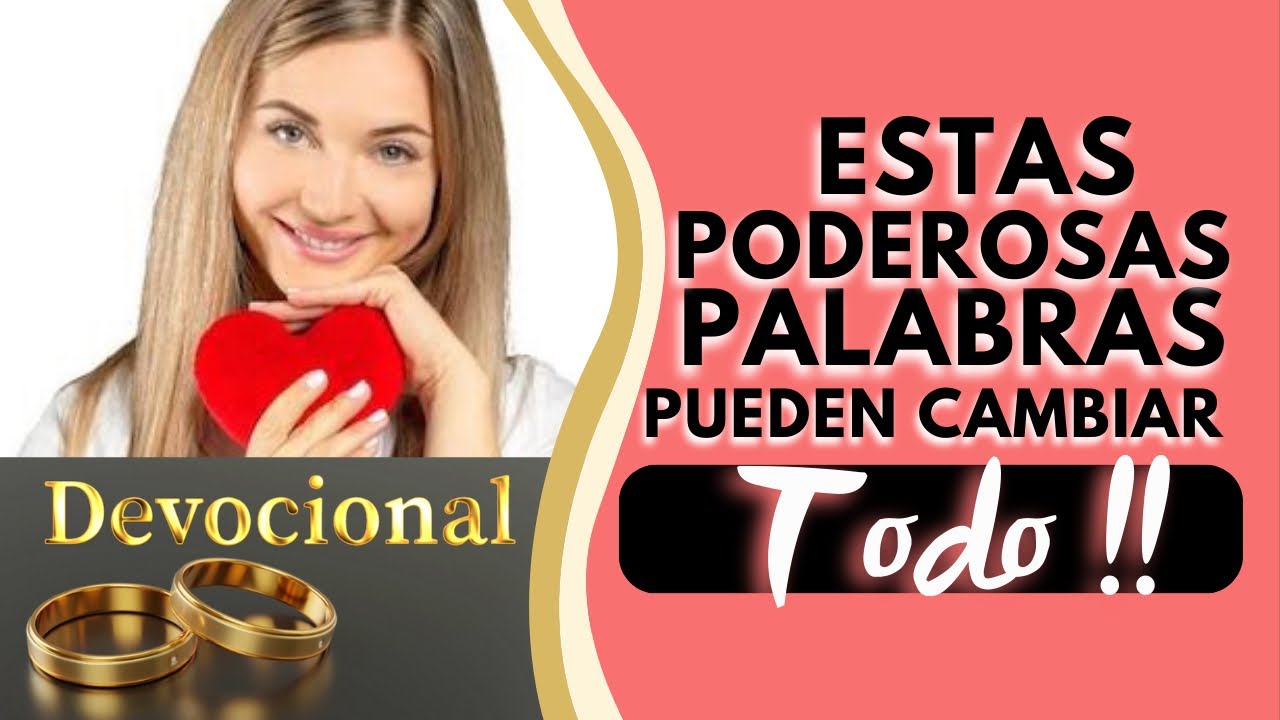 🟣 Estas PODEROSAS 💥 PALABRAS pueden cambiarlo TODO!!!!!
