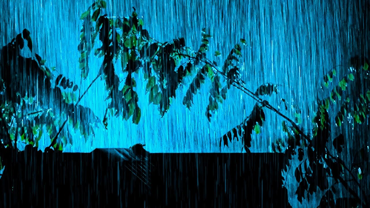 Sleep Instantly with Heavy Stormy Night | Intense Rain on Tin Roof & Powerful Thunderstorm Sounds