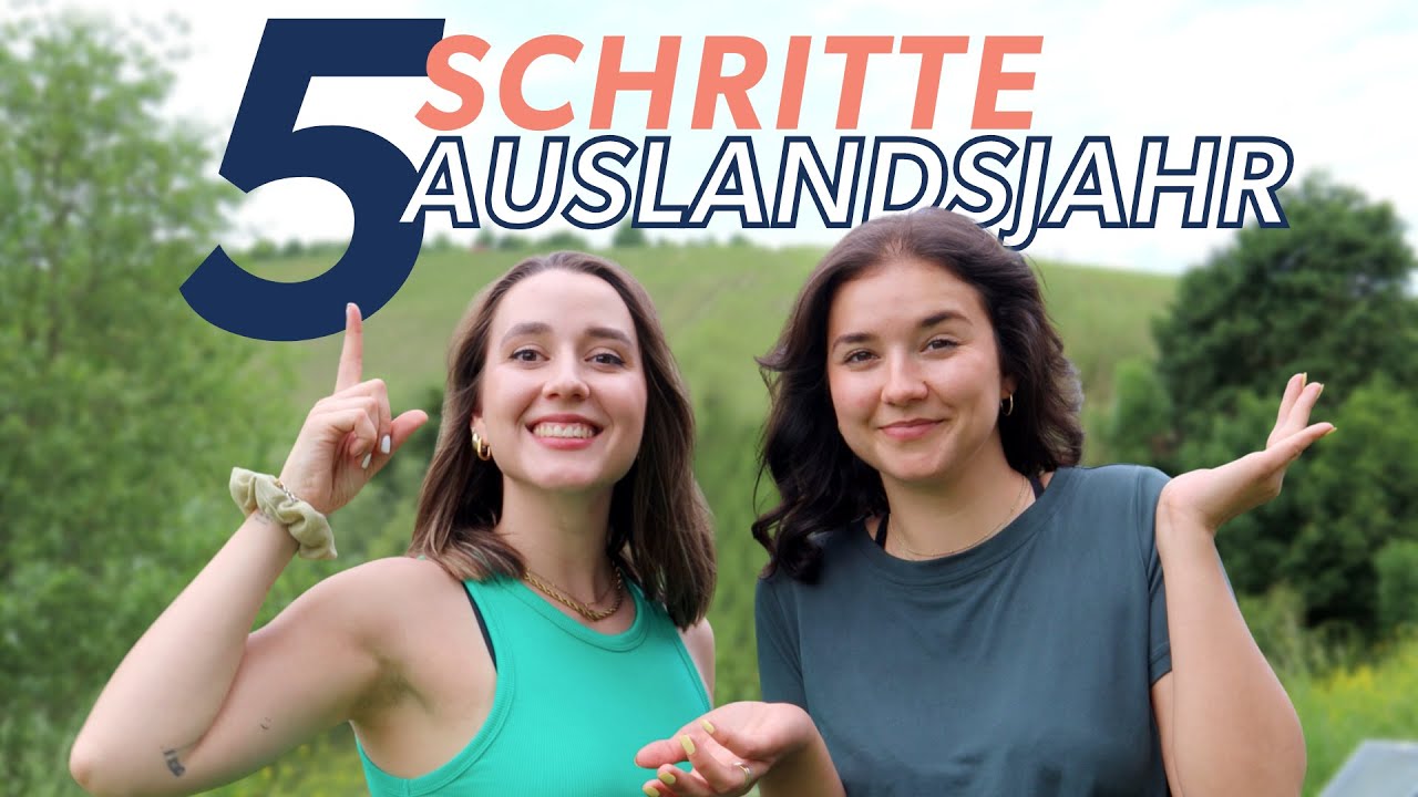 In 5 Schritten dein AUSLANDSJAHR planen! Kulturwerke Deutschland