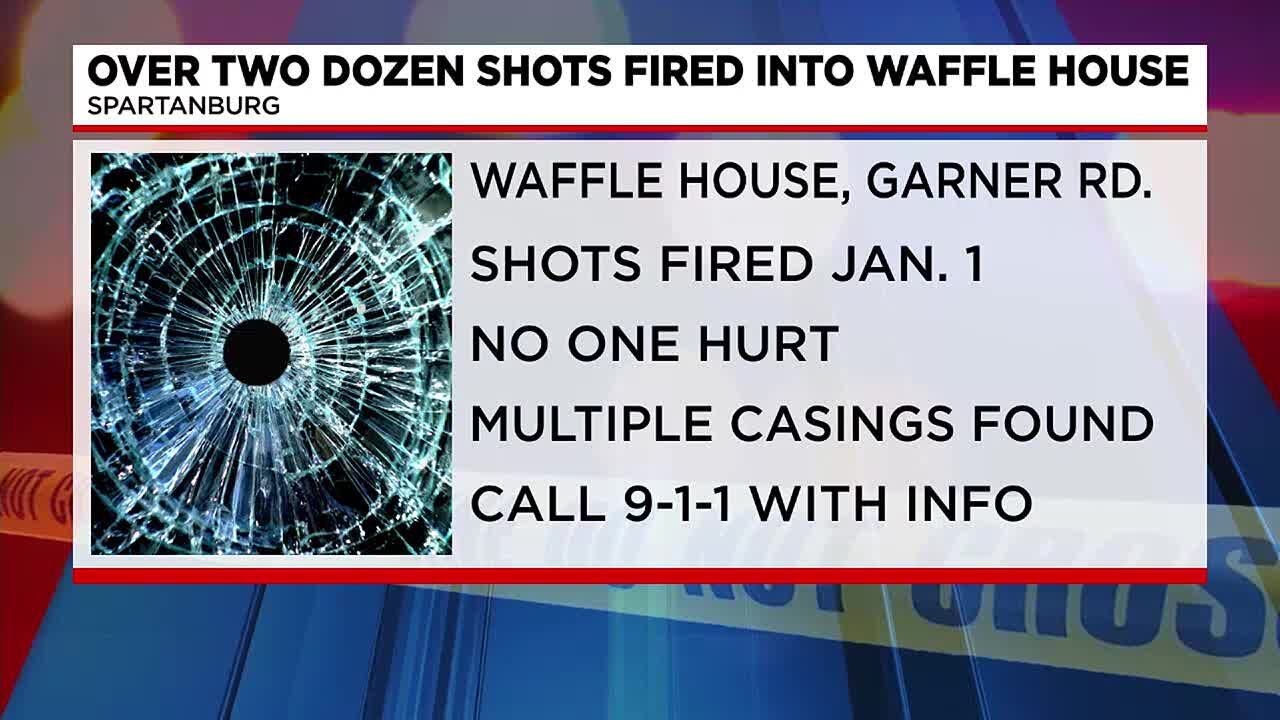 Over two dozen shots fired into Waffle House, officials say