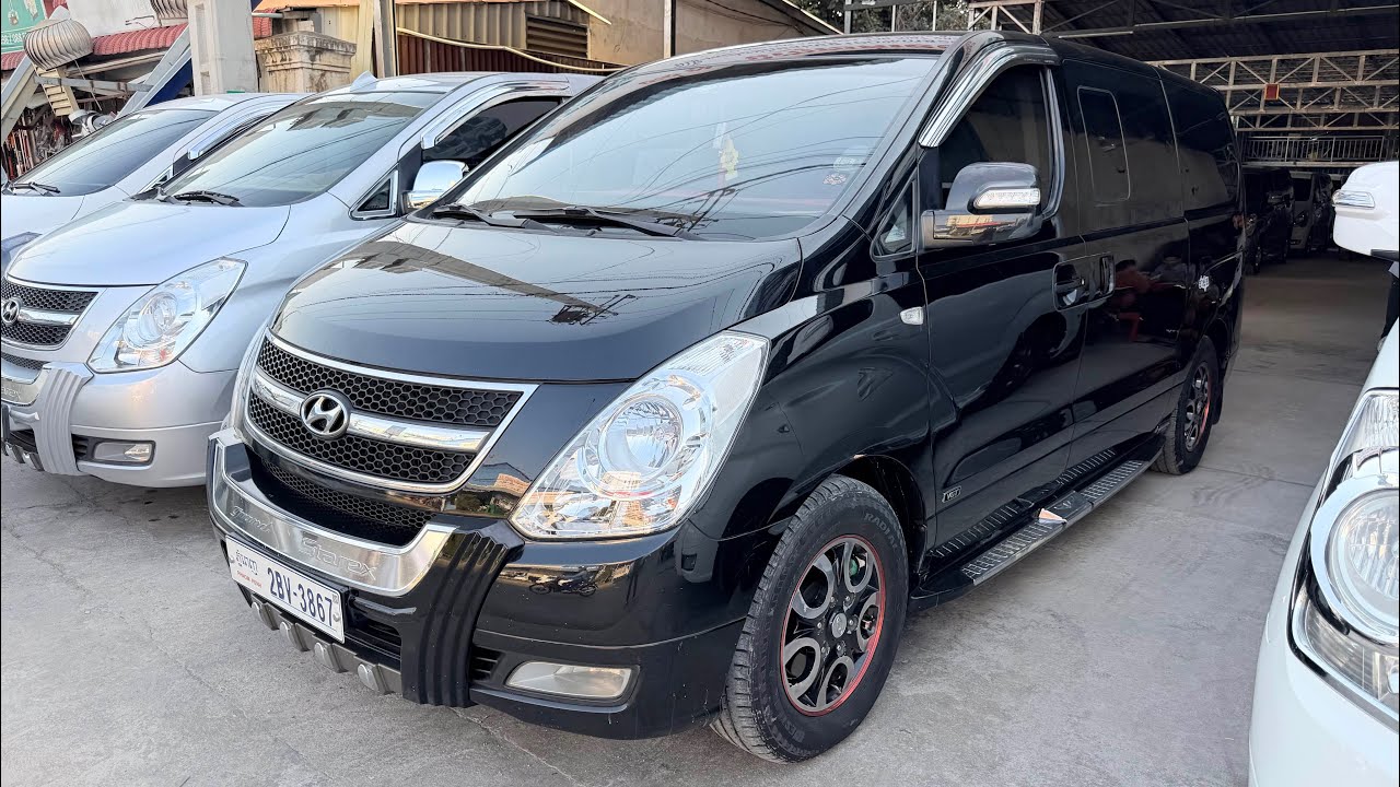 Starex 08 cvxដំបូលបេីកហ្វូលអប់សិនម្ចាស់ទី1ទឹមប្រេីស្អាតខ្ចី/$12,xxx/te070969098/095944436/0972822001