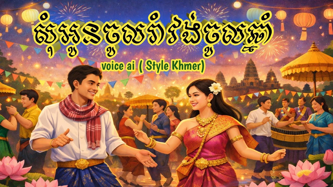 បទ សុំអូនចូលរាំវង់ចូលឆ្នាំ //  Roam vong // PHEARUN- Music 1