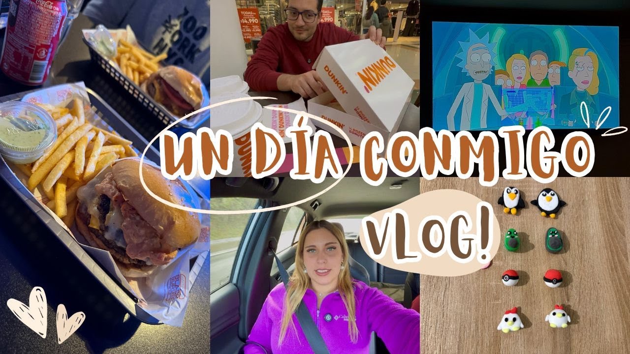 VLOG DOMINGUERO ✨: Puerto Montt | Vitrineo | Dunkin | Mall Chino | Hamburguesas y MÁS 🍩☕🛒🍔😍