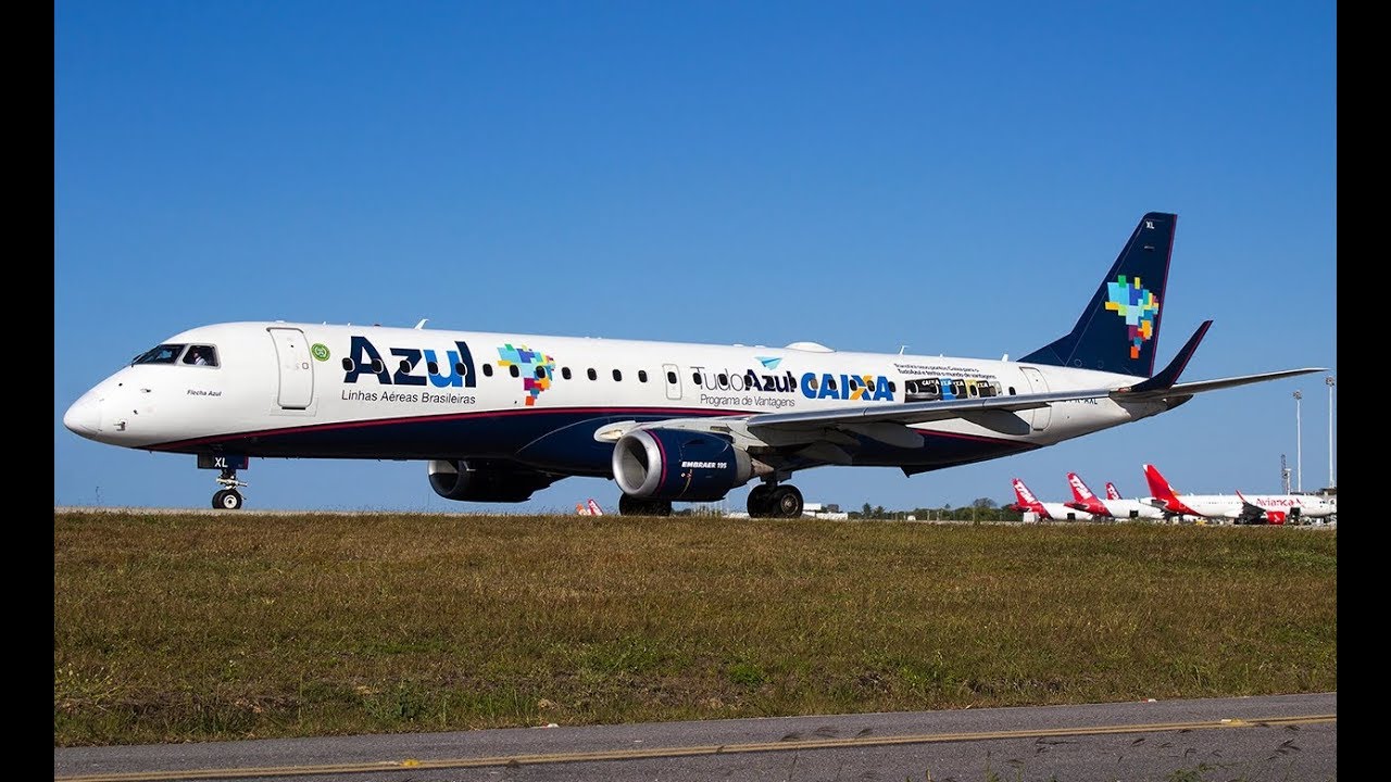 Voo Completo: Rio de Janeiro / Santos Dumont (SBRJ) para Vit&oacute;ria (SBVT) E195 Azul Linhas A&eacute;reas