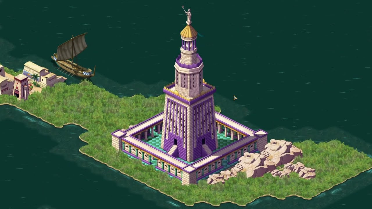 Pharaoh: A New Era - Alexandria (Ptolemy) City Overview / Alexandria (Ptolemaeus) Stadt&uuml;bersicht