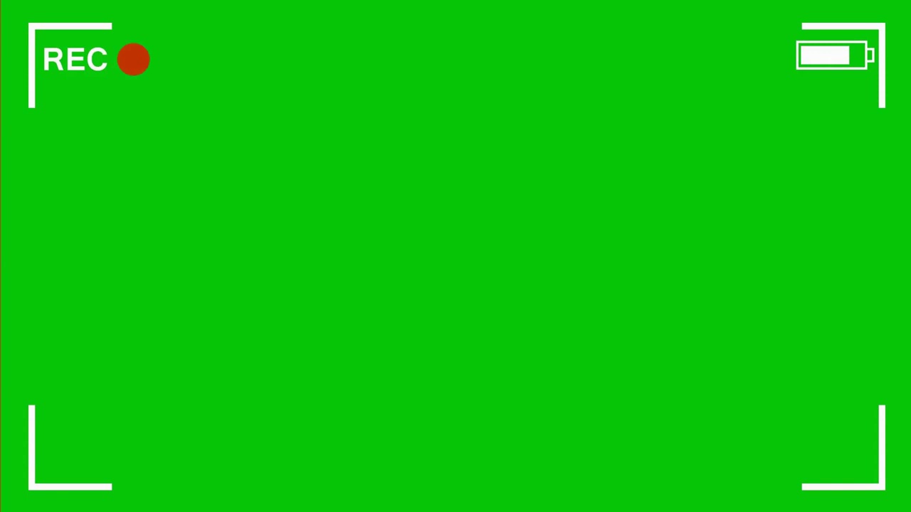 REC Video   FREE Green Screen Overlay   Video Background HD