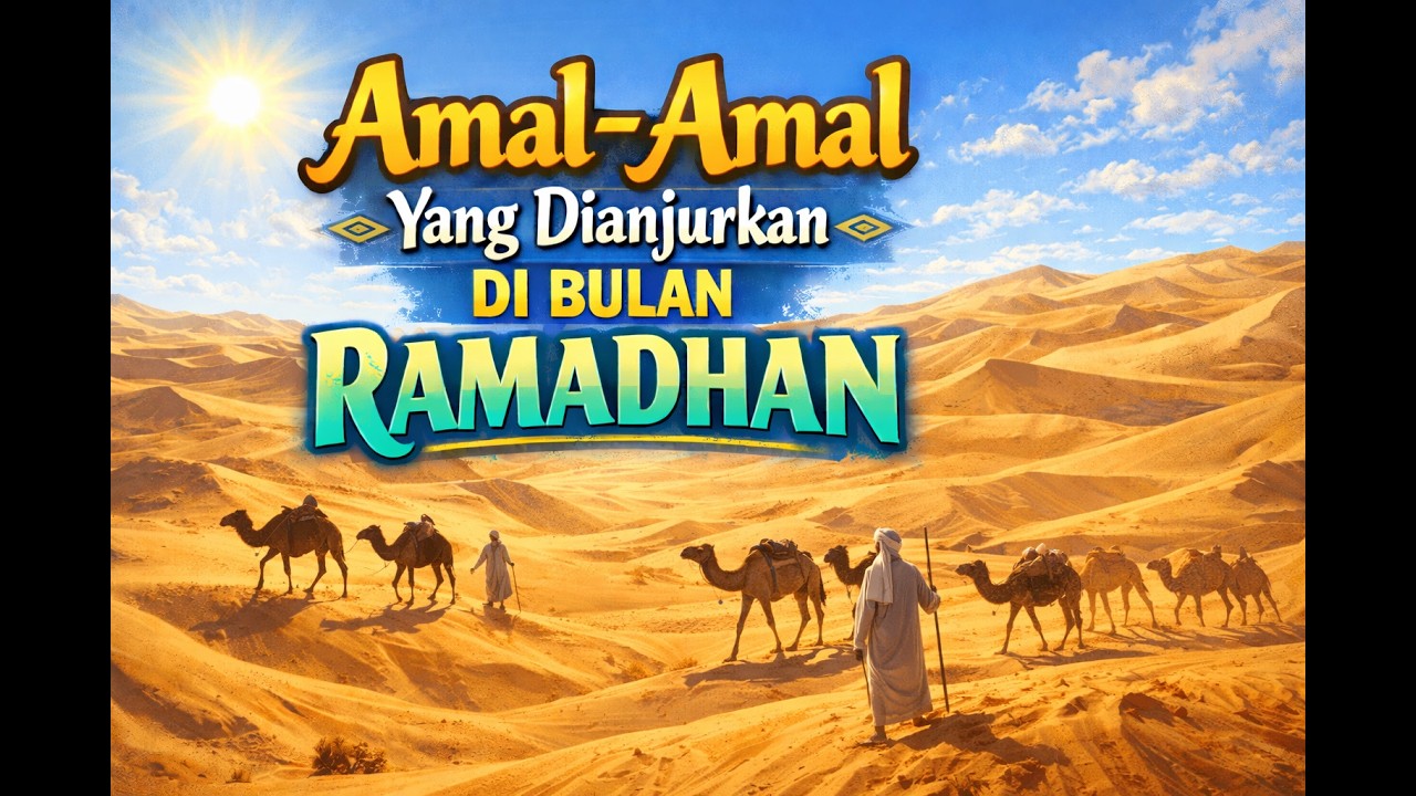 Amal-Amal Yang Dianjurkan Di Bulan Ramadhan - Ustadz Dr. Firanda Andirja, MA