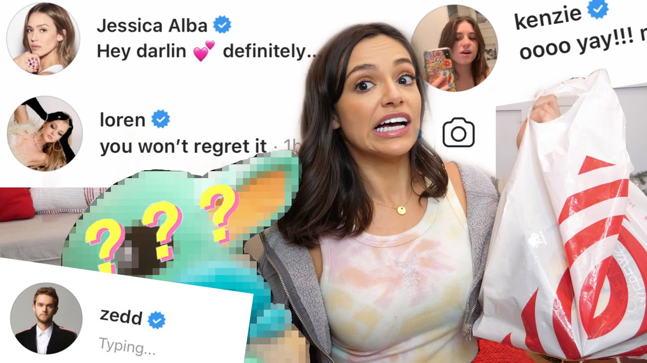 DMing Celebrities to Shop For Me at Target!!