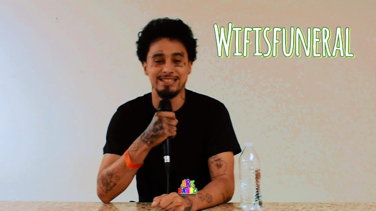 Wifisfuneral x ART BANDOO (VERY RARE)