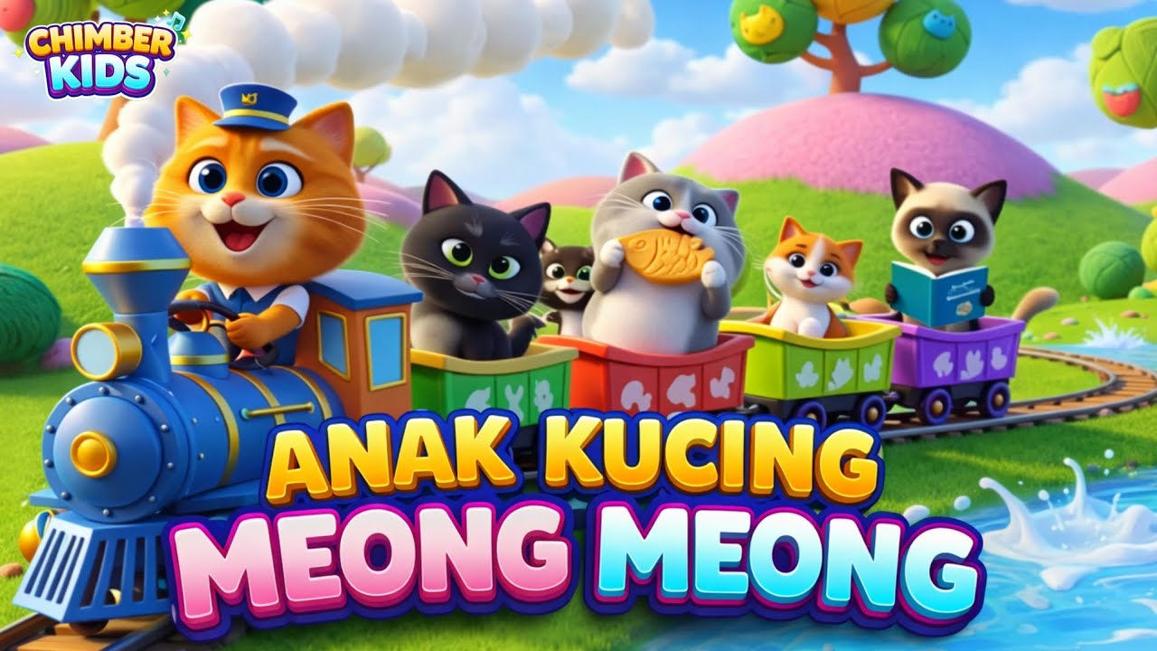 Lagu Anak Kucing Meong Meong 🐱 | Lagu Anak Indonesia Populer | Lagu Balita