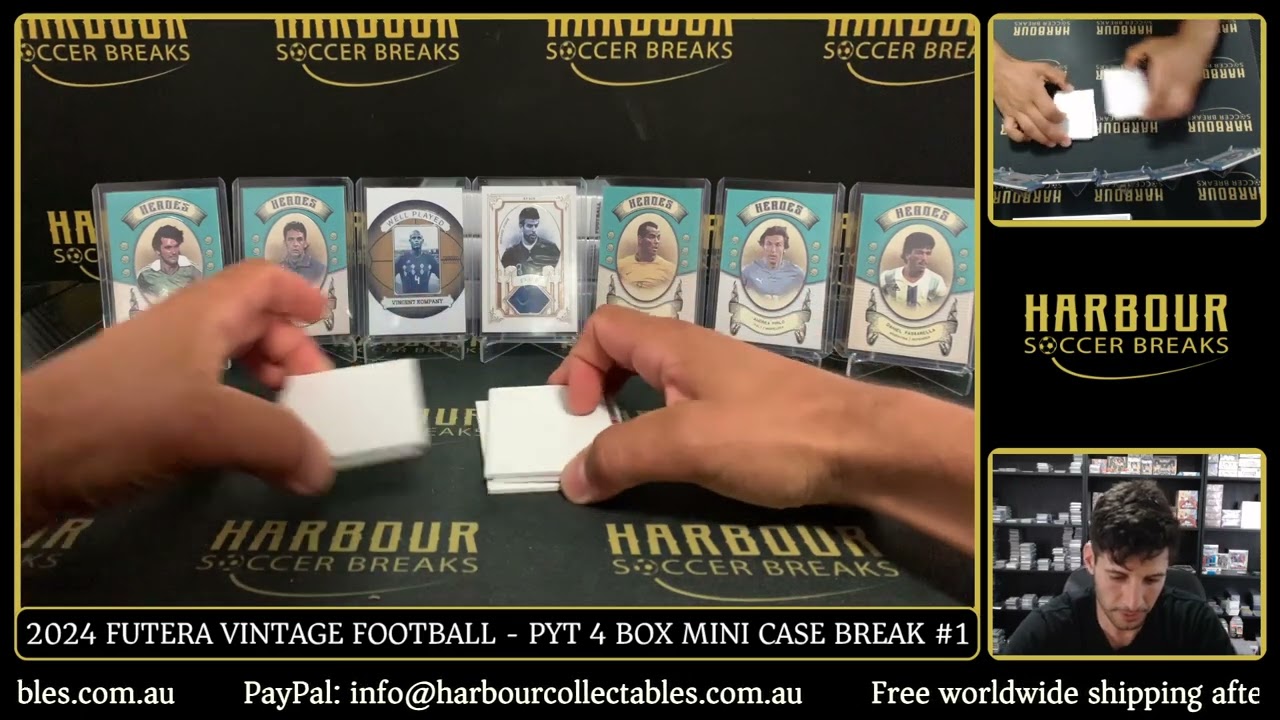 Break #1 - 2024 Futera Vintage Football PYT 4 Box Mini Case