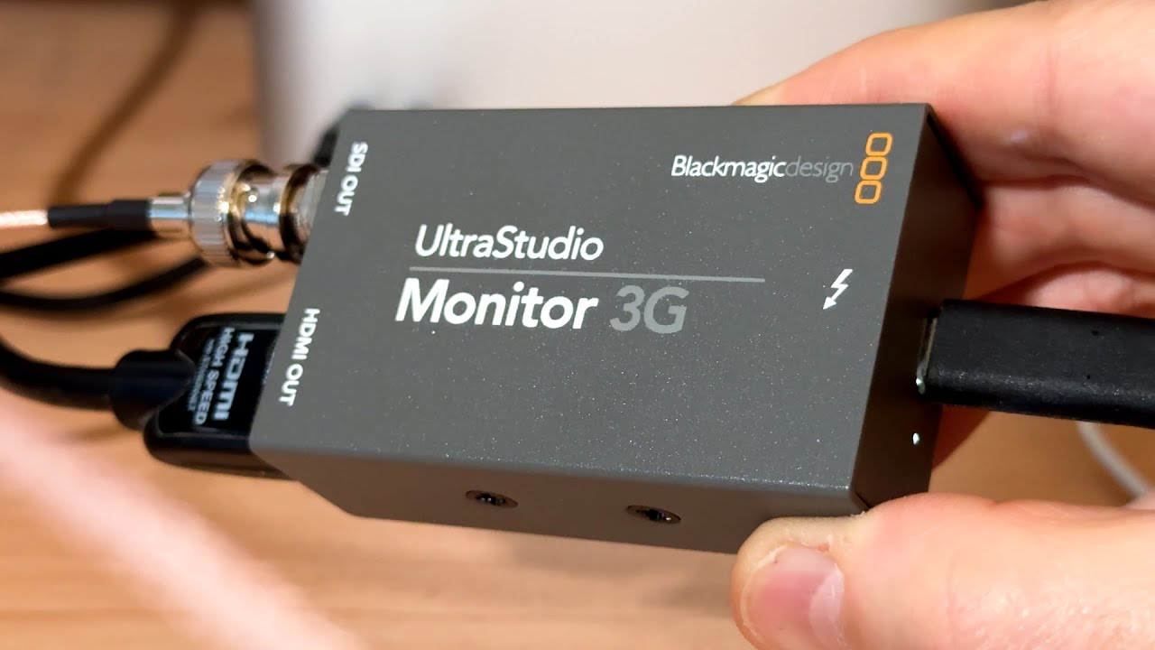 Монитор Blackmagic Design Capture UltraStudio 3G — идеально подходит для монтажеров!