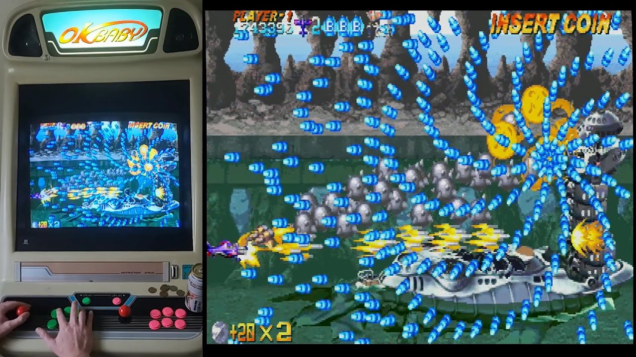 Progear (CAVE Arcade PCB) - Full Run 1-ALL Clear