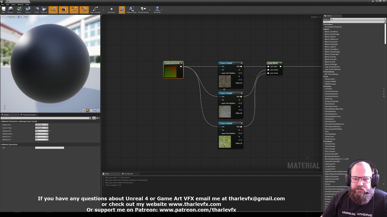 Intro to Unreal Landscapes - Alpha, Weight and Height Blend Modes