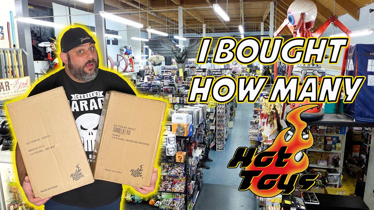 Toy Hunting, Buying More Hot Toys, Marvel Legends