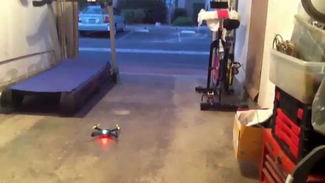 FPV250 cleanest build flight test upgrade put the Rx  inside the cover with the FC and added LED