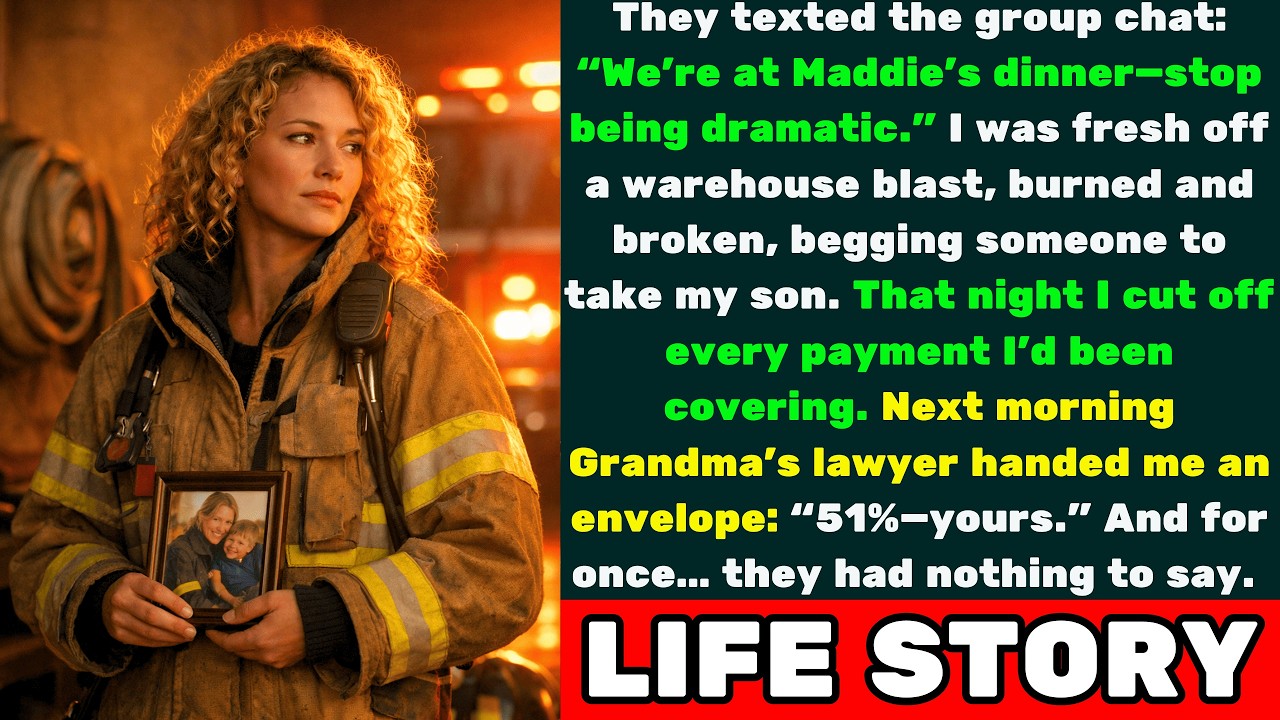 They called me slow, unworthy, just a firefighter. But my grandma left me 51% of the empire they t..