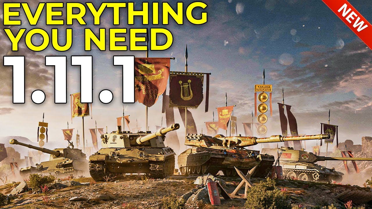 All You Need to Know About Update 1.11.1 🔥 | World of Tanks Update 1.11.1 Patch Review
