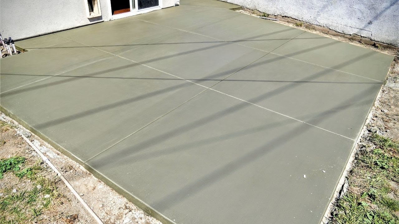 Perfect Concrete Patio & Sidewalk. The Best in the West! California