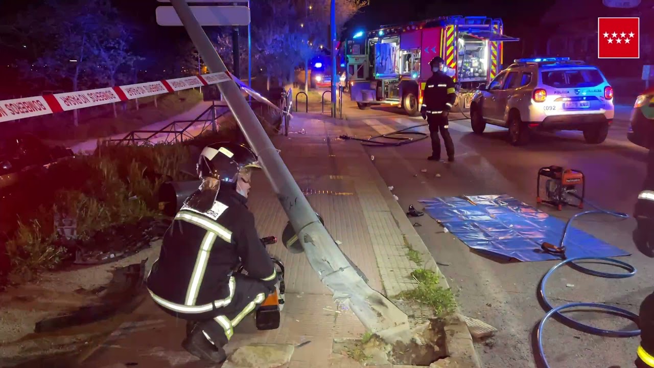 Accidente de tráfico Collado Villalba