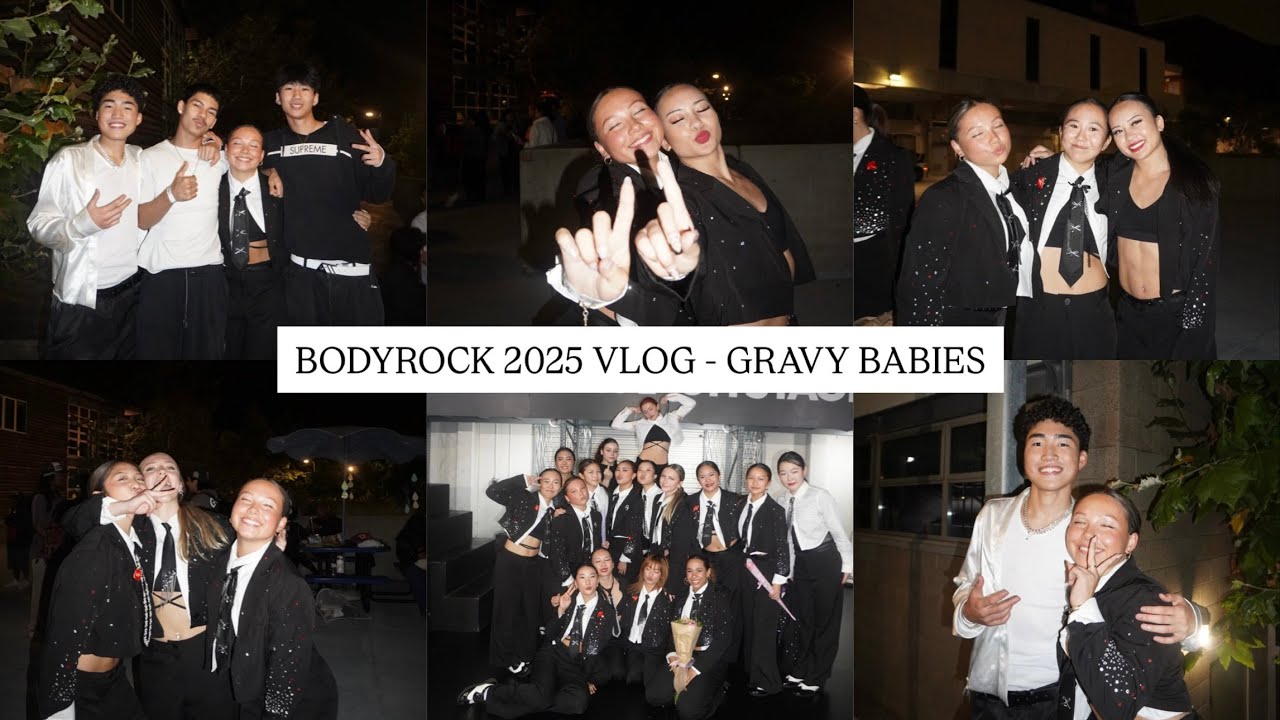 BODYROCK JRS 2025 VLOG - with GravyBabies!