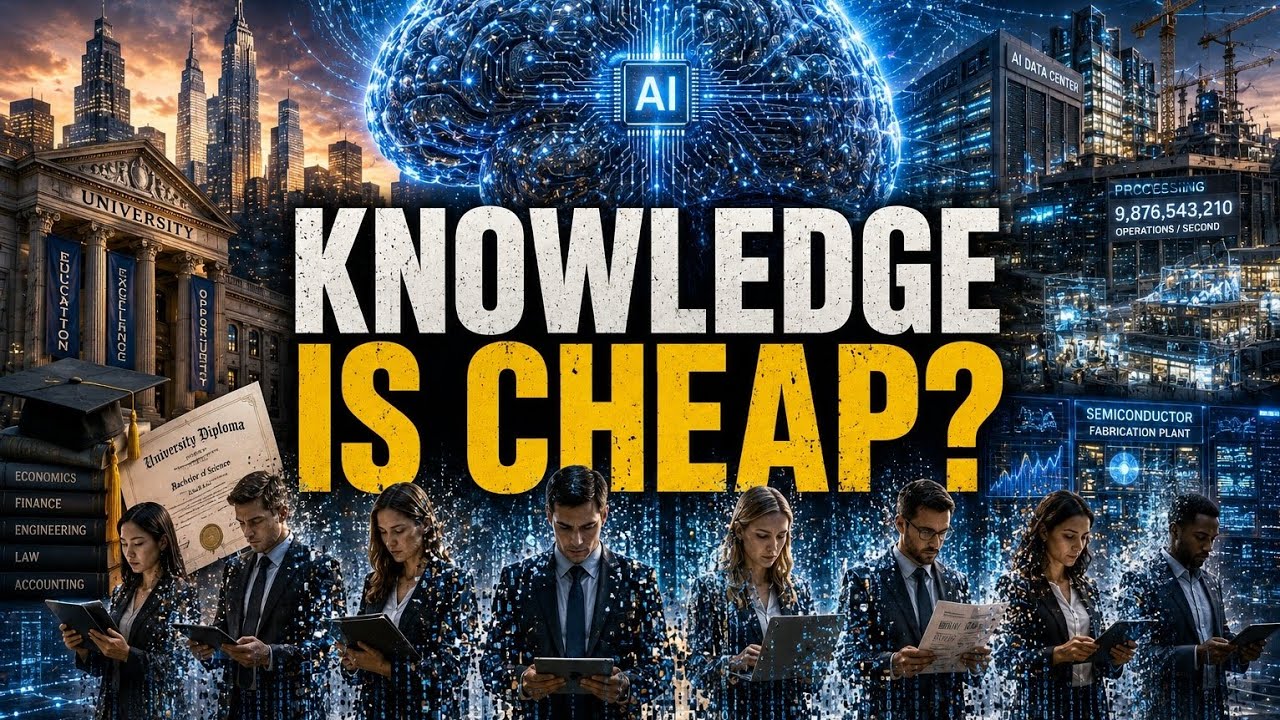 The End of White-Collar Scarcity? How AI Is Reshaping Knowledge Work