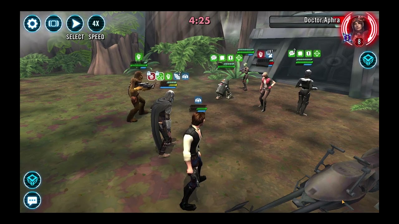 BAM Han Chewie vs Aphra - 3v3, 2x Omicron (win)