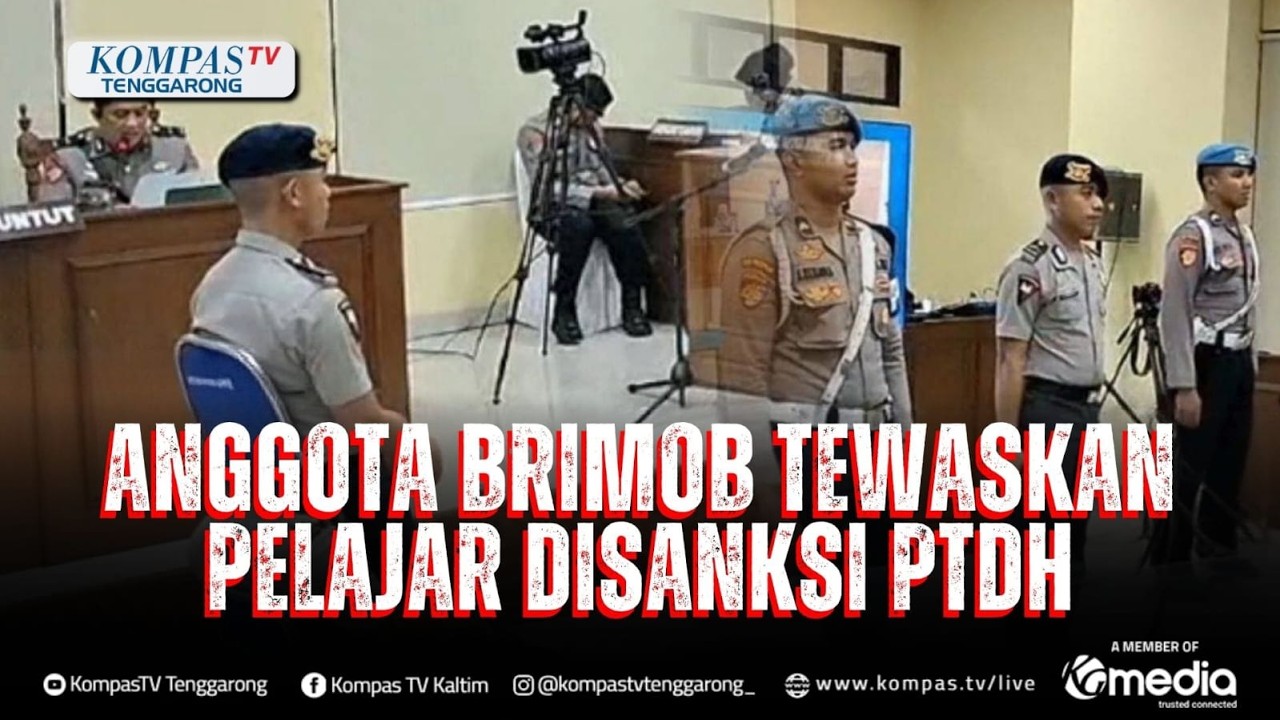 Sidang Etik 13 Jam, Anggota Brimob yang Tewaskan Pelajar di Tual Dipecat Tidak dengan Hormat