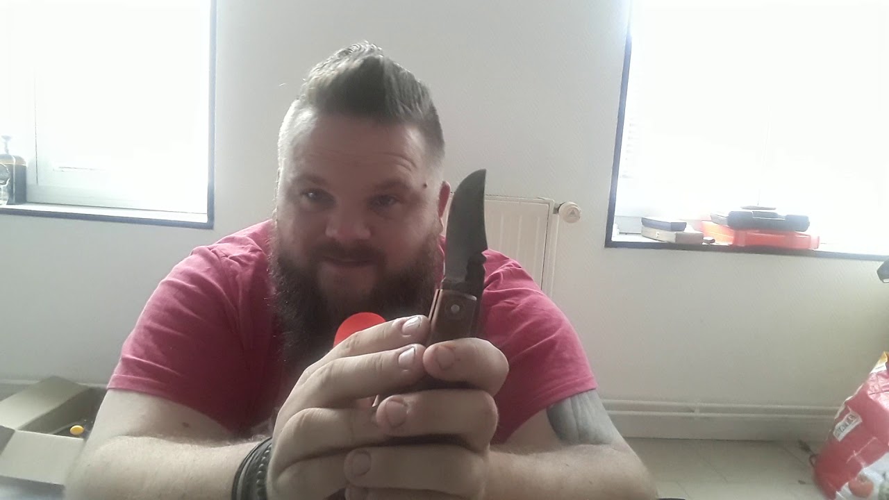 FR ASMR : JE VOUS PRÉSENTE MES COUTEAUX BRUT DE FORGE