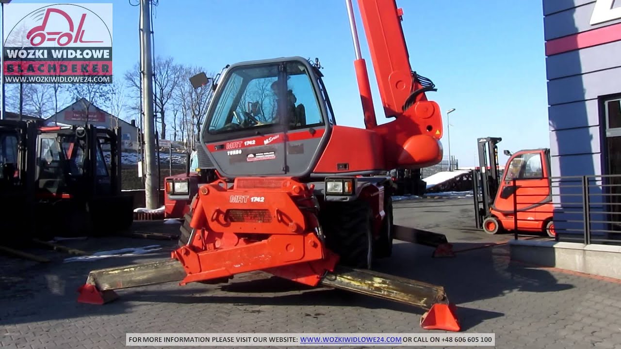 Ładowarka teleskopowa Manitou MRT 1742 BD 4281T
