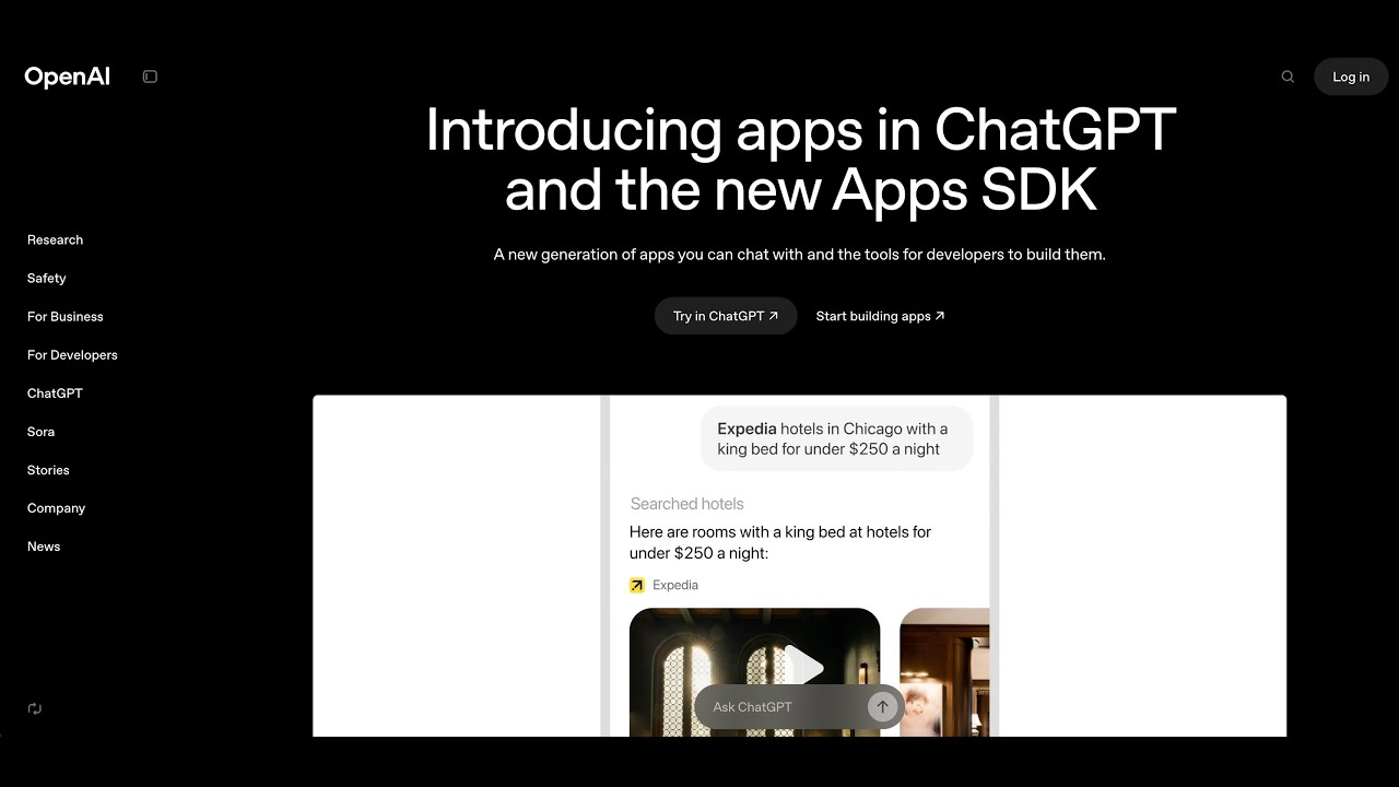 Build an app inside ChatGPT (using the OpenAI Apps SDK and MCP) in low-code way with OneReach