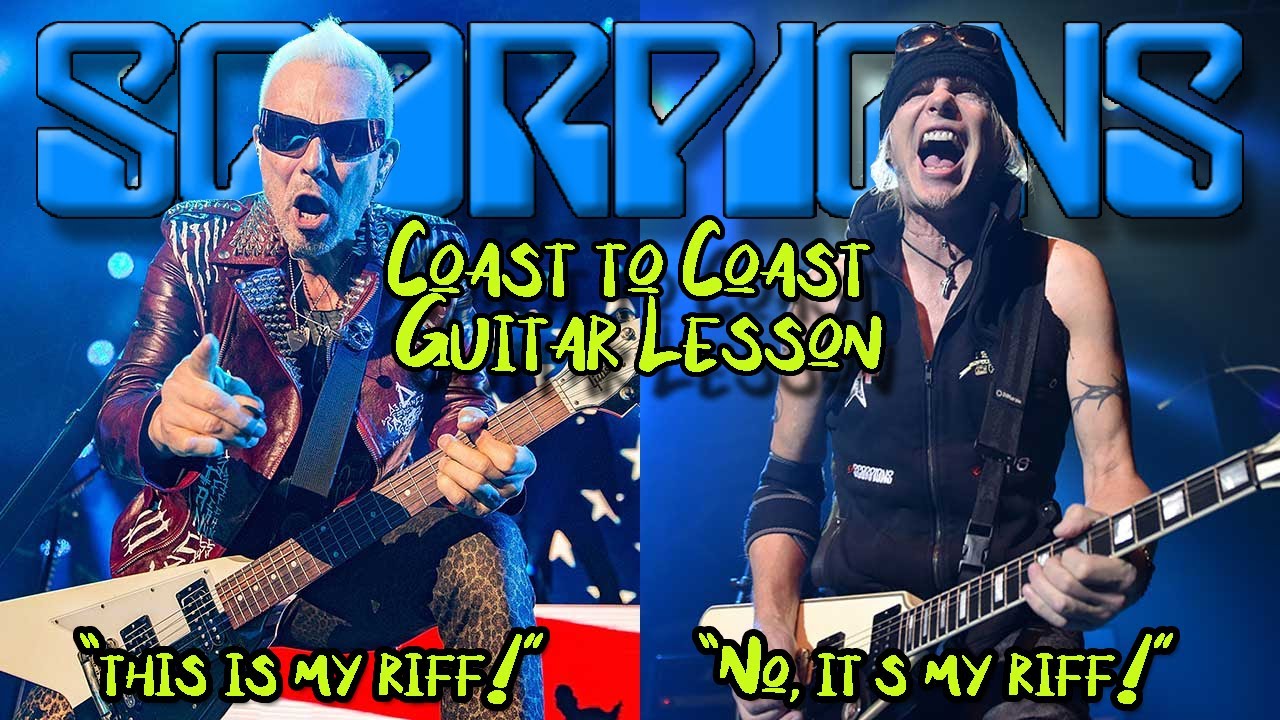 SCORPIONS Guitar Lesson “Coast to Coast” | with Tab