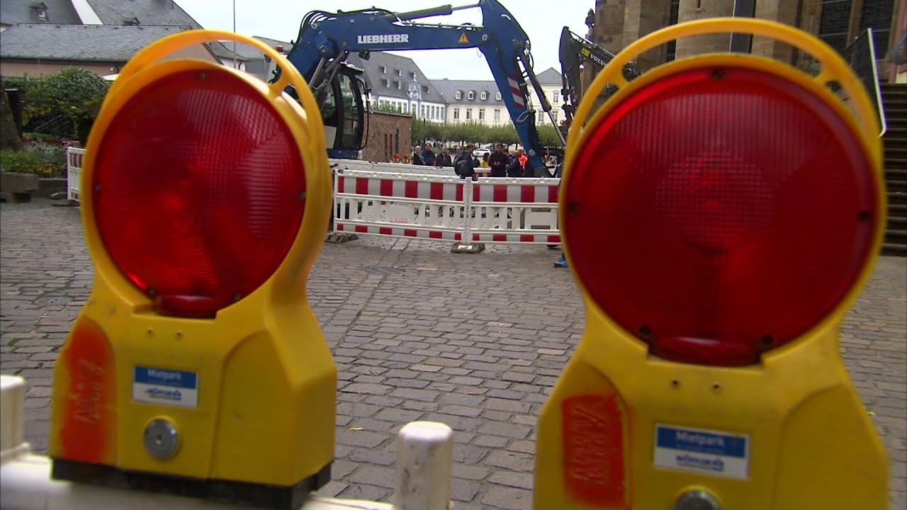 Sicherheitspoller in Trier: Bauarbeiten haben begonnen