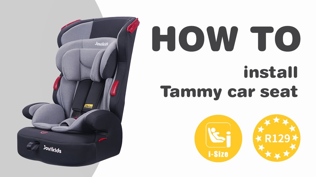 How to install JOVIKIDS Tammy car seat? 