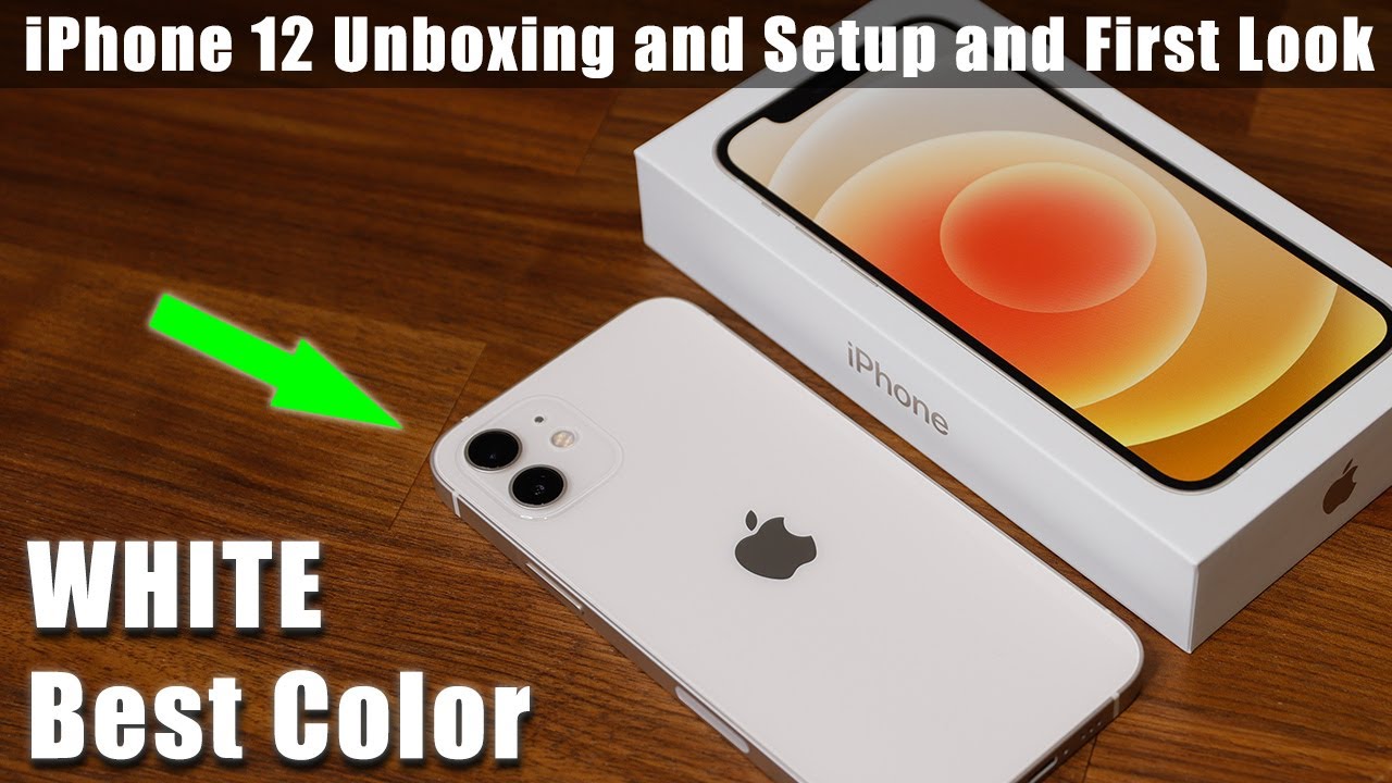 iPhone 12 - Unboxing, Setup and Review (WHITE COLOR)