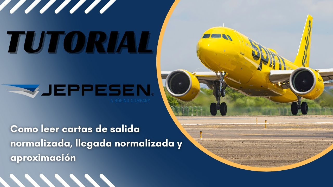Tutorial | ¿Cómo leer cartas Jeppesen? | Cartas de navegación instrumental