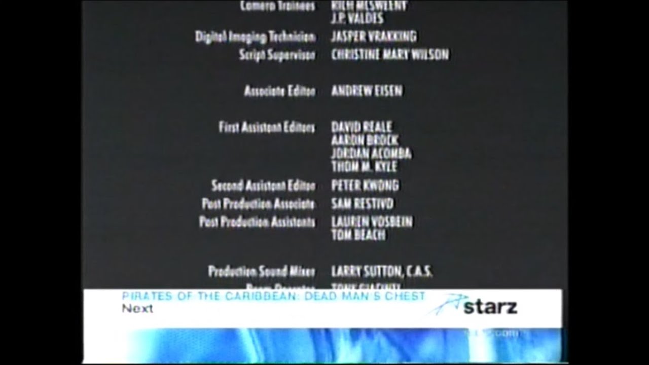 Scary Movie 4 (2006) End Credits (Starz 2007)
