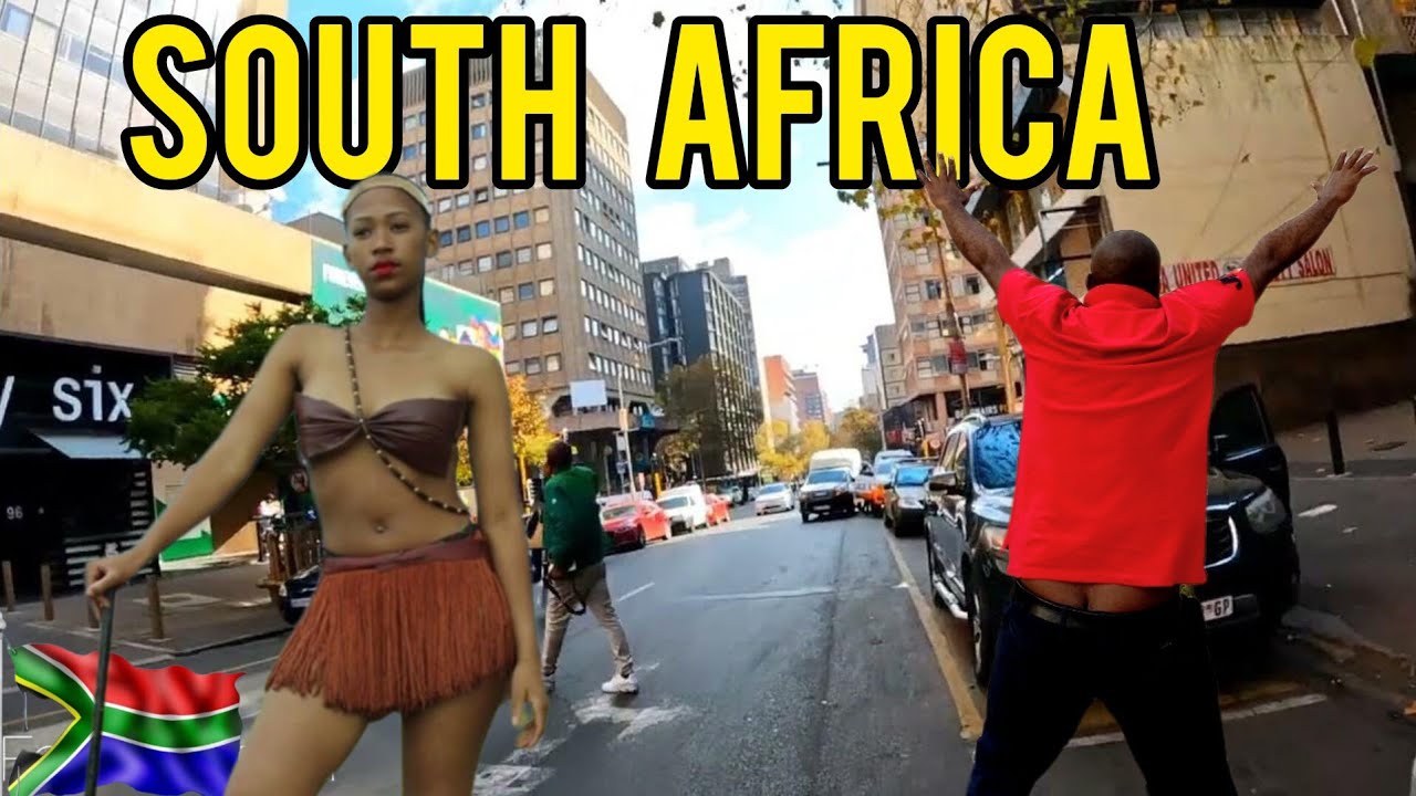 🇿🇦 braamfontein Johannesburg  walk through South Africa