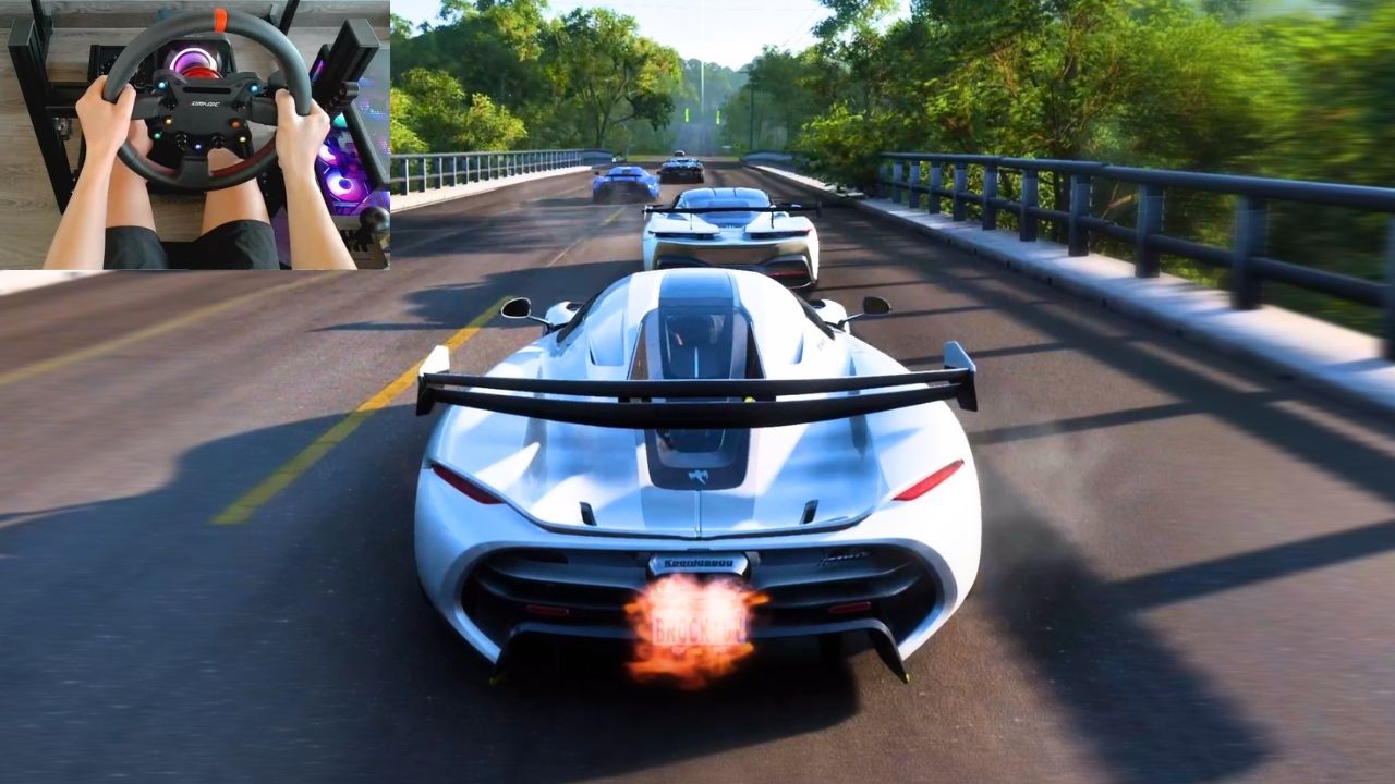 Koenigsegg Jesko Forza Horizon 5 The final burst of speed to secure first place.