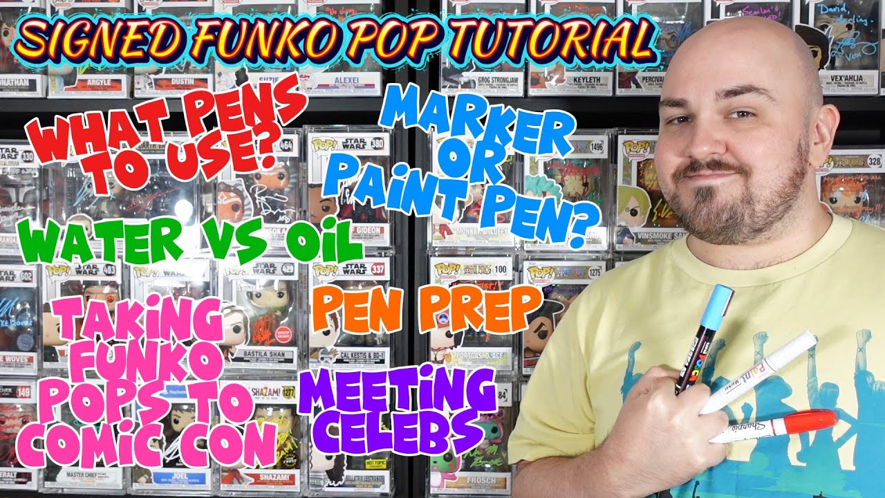 The ULTIMATE GUIDE to getting your FUNKO POPS SIGNED