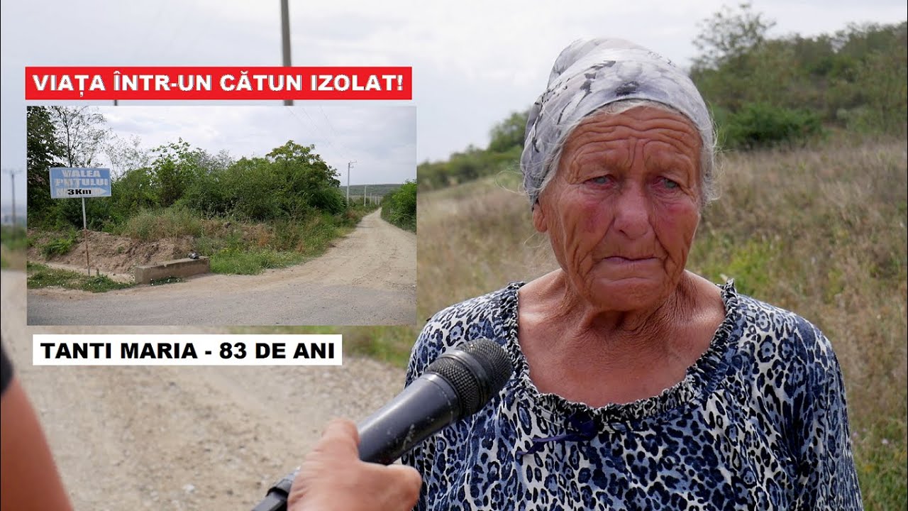 VIAȚA într-un CĂTUN izolat! – Tanti Maria (83 de ani) | Despre SUFERINȚĂ, drumuri și INIMĂ de mamă!