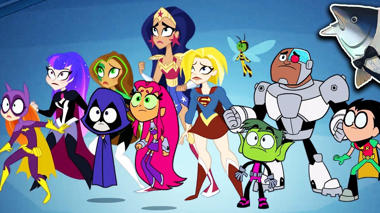 SUPERHERO FEUD | Teen Titans Go Reaction