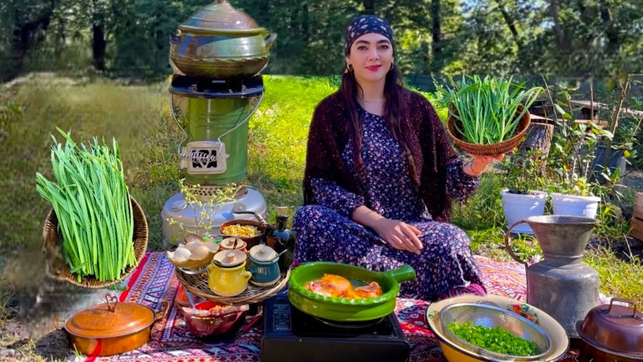 Fresh Garlic Leaf Stew: A Delicious Local Dish