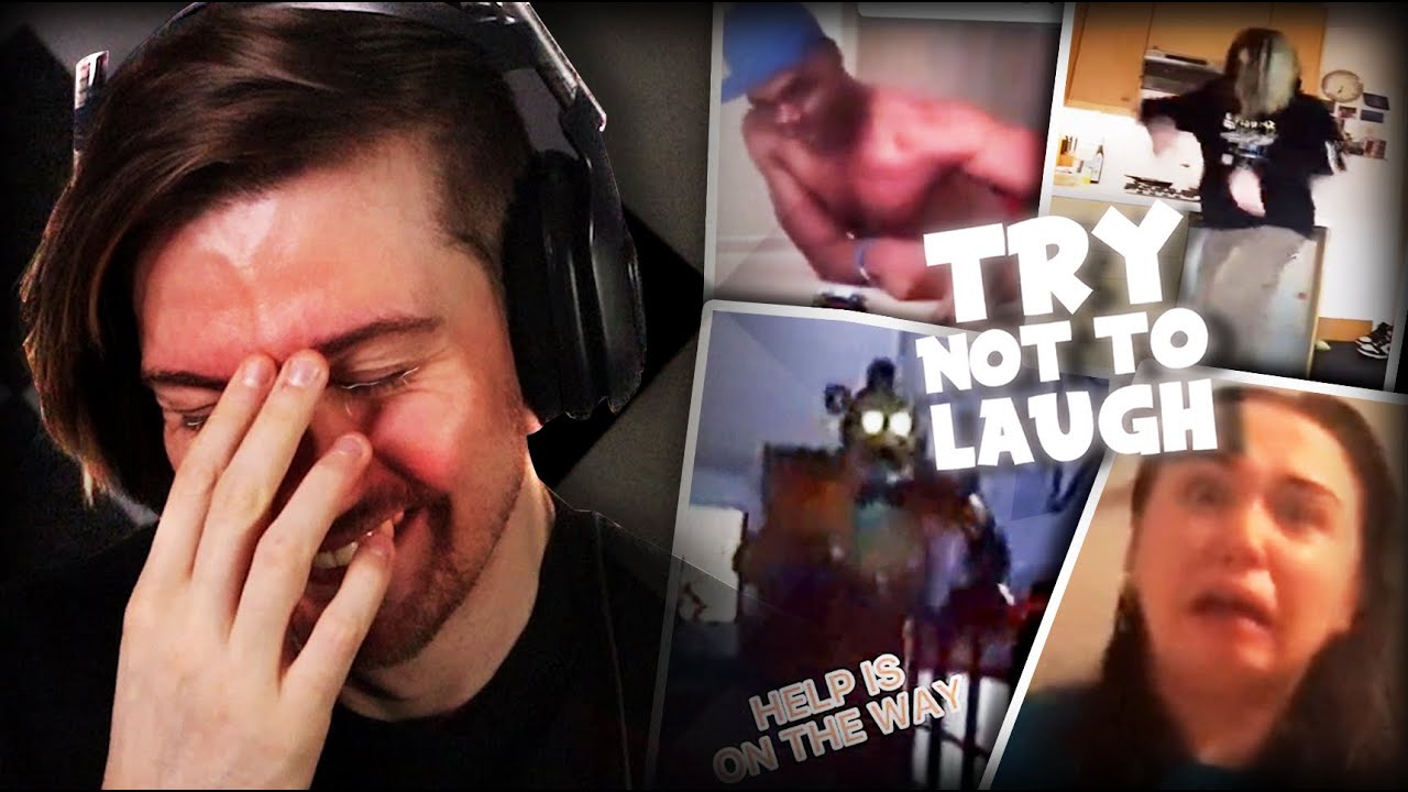HOLD IT IN. HOLD IT IN.. (I don't hold it in) | Try Not To Laugh Challenge