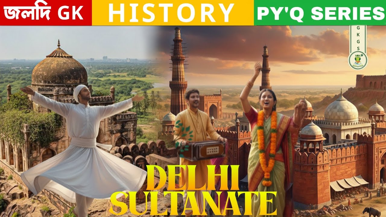 Muslim Invasion, Delhi Sultanate : Ilbairi or Slave Dynasty, The Khalji Dynasty, Th