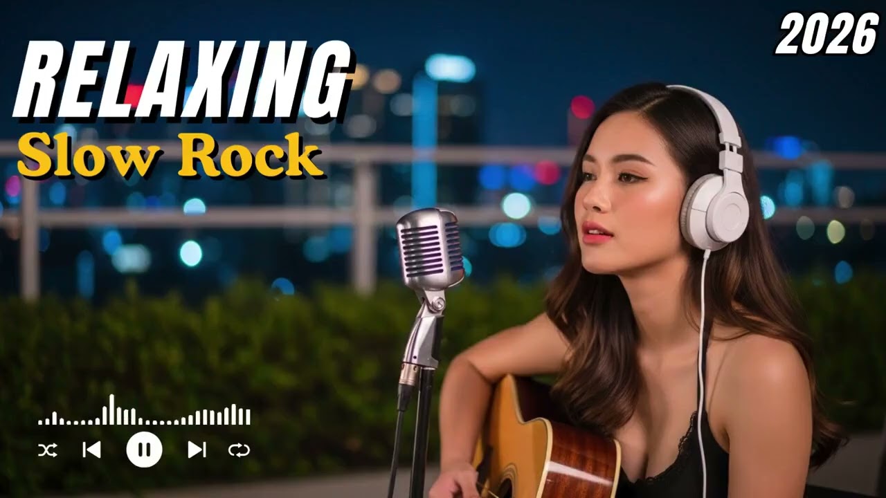 “Chill Slow Rock Vibes 🎧 Soft Rock Music for Study, Focus & Relax”