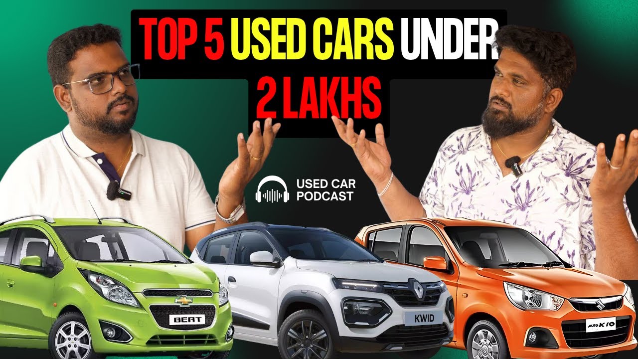 🚗 Top 5 Budget Used Cars for ₹1–2 Lakh Budget  Tamil! | Alto K10, Kwid, A-Star Review 🔥 | Low Budget
